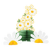 Sweet Daisy Honeycomb Centerpiece 12" | 1 ct - Zurchers