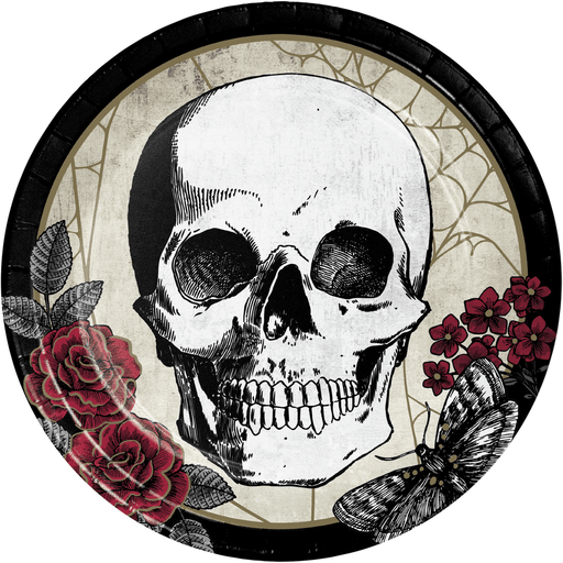 Halloween Creepy Characters Paper Plates 9" | 8ct - Zurchers