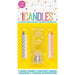 Flashing Candle Holder W/Birthday Candles 6 | 1ct - Zurchers