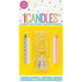 Flashing Candle Holder W/Birthday Candles 9 | 1ct - Zurchers