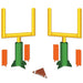 Football 3D Goal Post Centerpiece, 11 in | 7 pcs - Zurchers