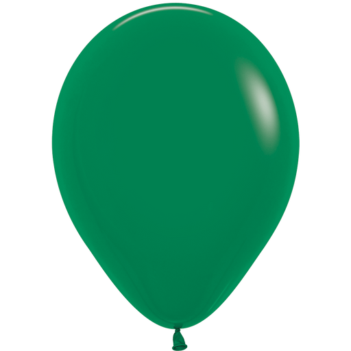 11" Sempertex Latex Balloon Pack, Forest Green | 100 ct - Zurchers
