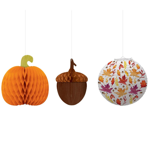 Fresh Autumn Paper Hanging Decorations | 5pcs - Zurchers