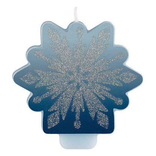 Frozen 2 Party Glitter Birthday Candle | 1ct - Zurchers