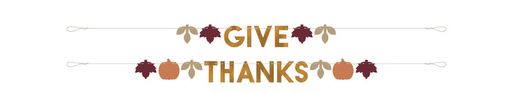 Give Thanks Banner Set | 1ct - Zurchers
