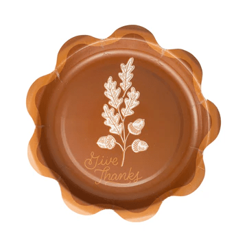 Give Thanks Dessert Paper Plate | 1ct - Zurchers