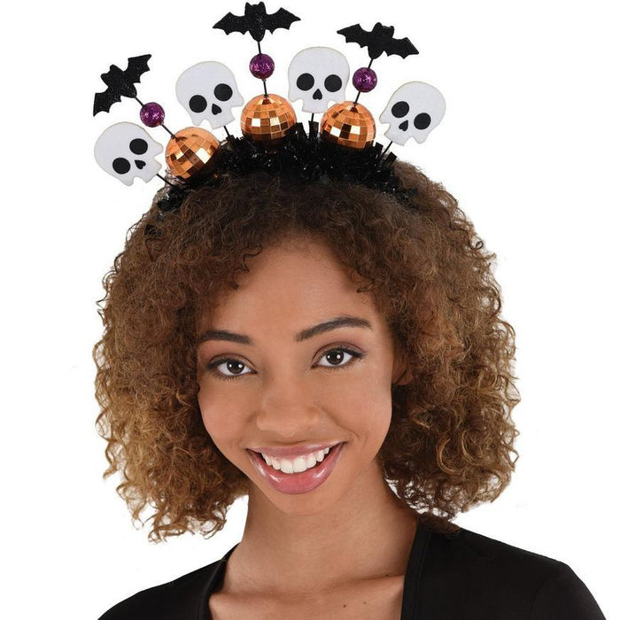 Glitter Mirror Ball Halloween Headband | 1 ct - Zurchers