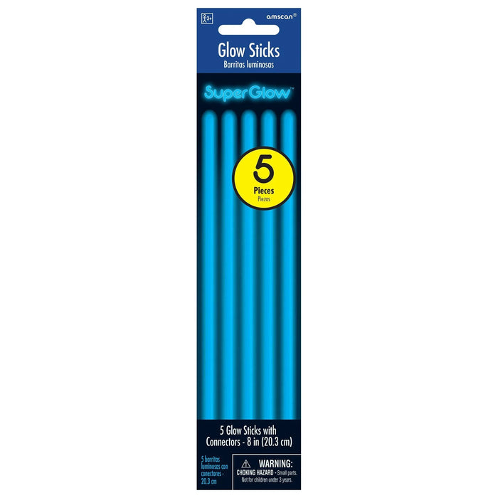 Glow Sticks Blue 8" | 5ct - Zurchers