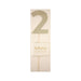 Gold Glitter Number Cake Topper Party Pick No. 2 - Zurchers