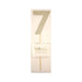 Gold Glitter Number Cake Topper Party Pick No. 7 - Zurchers
