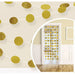 Gold Glitter String Decorations 7' | 6 ct - Zurchers