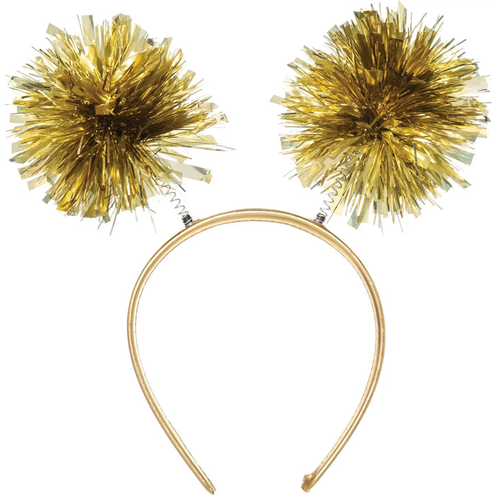 Gold Pom Pom Headbopper | 1ct - Zurchers