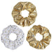 Gold Scrunchies | 3 pc - Zurchers