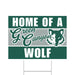 Green Canyon High School Spirit Yard Sign 24" x 18" | 1 ct - Zurchers