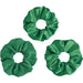 Green Scrunchies | 3 pc - Zurchers