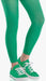 Green Footless Tights - Zurchers