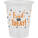 Halloween Trick or Treat Clear Cups 16oz | 8ct - Zurchers