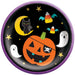Halloween Family Friendly Spooks Dessert Paper Plates 7" | 8ct - Zurchers