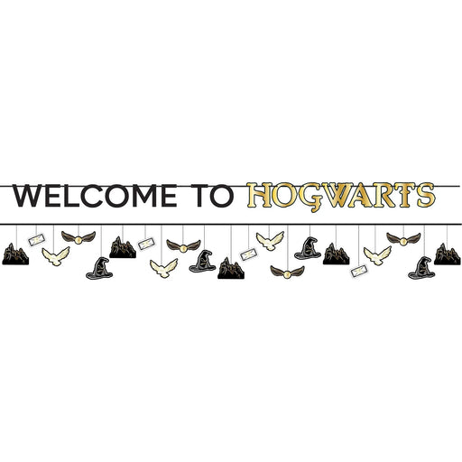 Halloween Harry Potter Welcome To Hogwarts Banner | 2pcs - Zurchers