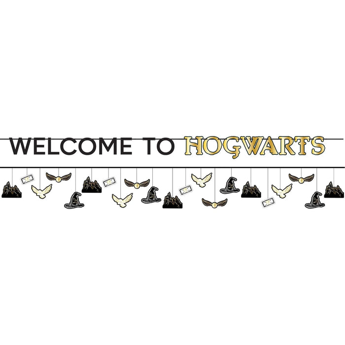 Halloween Harry Potter Welcome To Hogwarts Banner | 2pcs - Zurchers