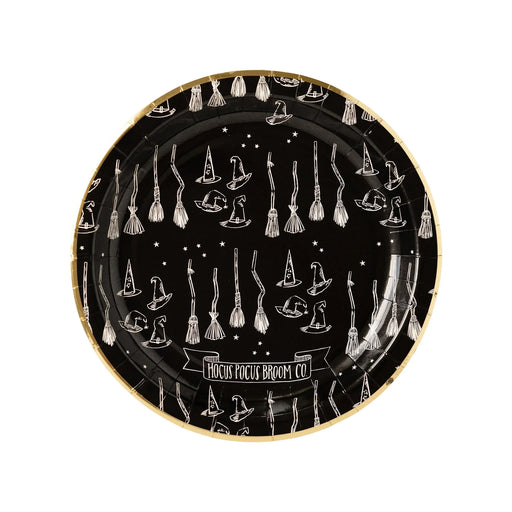 Hocus Pocus Broom Plate 9" | 1 ct - Zurchers
