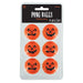 Halloween Jack - o - lantern Pong Balls | 6ct - Zurchers