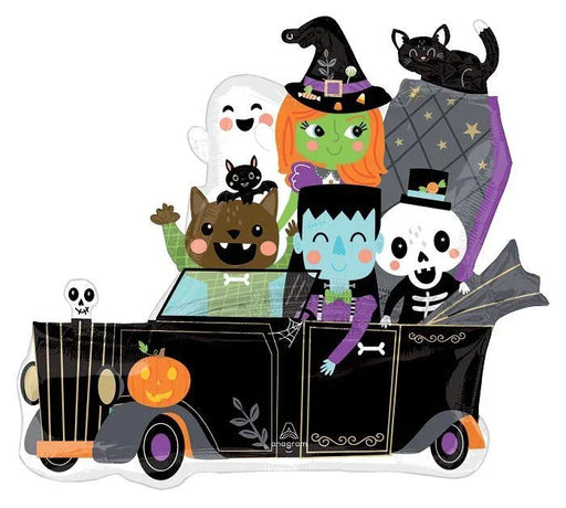 Halloween Monster Mingle Supershape Mylar Balloon 30" | 1 ct - Zurchers