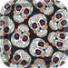 Halloween Skull Day of the Dead Plates 7" | 8 ct - Zurchers