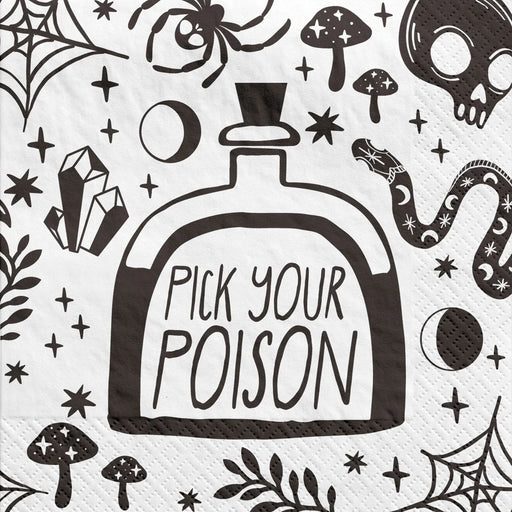 Spellbound Beverage Napkins | 16 ct - Zurchers
