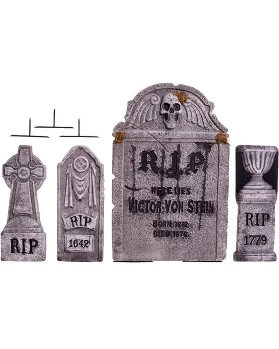 Halloween Tombstone 4 - in - 1 Pack | 1pk - Zurchers