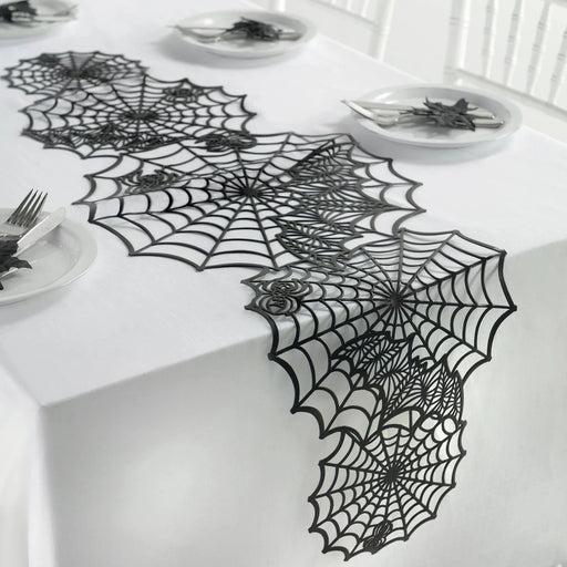 Web Vinyl Table Runner 46" x 15 3/4" | 1 ct - Zurchers