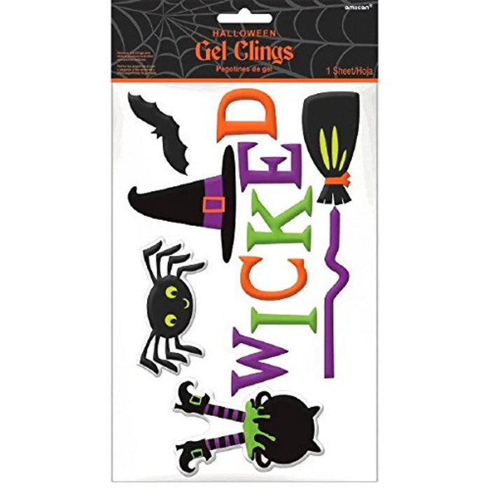 Halloween Witch Gel Clings | 1sheet - Zurchers