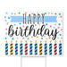 Happy Birthday Dots Yard Sign 24" x 18" | 1 ct - Zurchers
