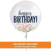 Happy Birthday Red/Yellow/Green Confetti Balloon 24" | 1 ct - Zurchers