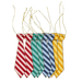 Harry Potter X Bonjour Fête House Pride Multicolor Hogwarts Ties 10" | 8 Ct - Zurchers
