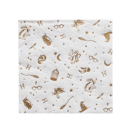 Harry Potter X Bonjour Fête House Pride Lunch Napkins | 24 ct - Zurchers