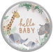 Hello Baby Jungle Dinner Plates 10.5" | 8ct - Zurchers