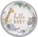 Hello Baby Jungle Dinner Plates 10.5" | 8ct - Zurchers