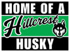 Hillcrest Utah High School Spirit Yard Sign 24" x 18" | 1 ct - Zurchers