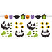 Halloween Family Friendly Create Your Own Paper Pennant Banner Kit, 15ft, | 27pc - Zurchers