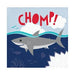 Shark Party Beverage Napkins | 16 ct - Zurchers