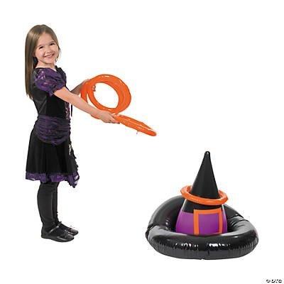 Inflatable Witch Hat Ring Toss Game | 1ct - Zurchers