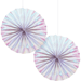 Iridescent Paper Fans 12" | 2ct - Zurchers