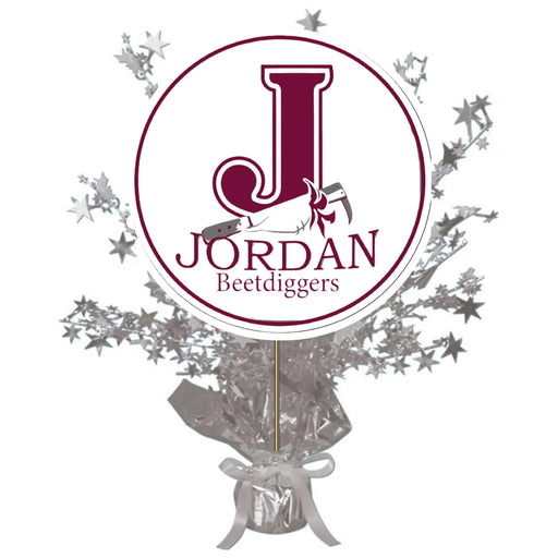 Jordan High School Centerpiece Spray 14" | 1 ct - Zurchers