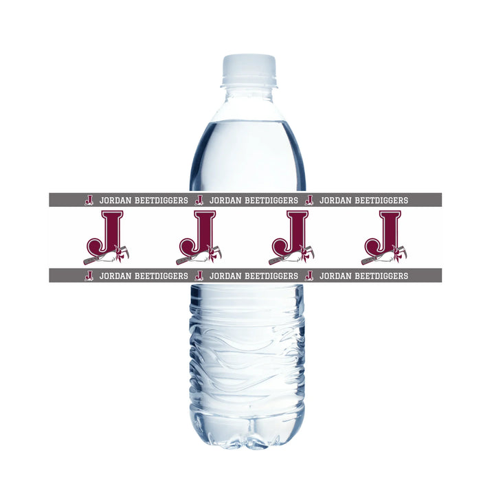 Jordan High School Water Bottle Labels | 12 ct - Zurchers
