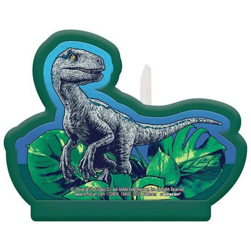Jurassic World Into The Wild Birthday Candle | 1ct - Zurchers