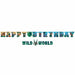 Jurassic World Into The Wild Customizable Happy Birthday Letter Banner Kit | 1kit - Zurchers