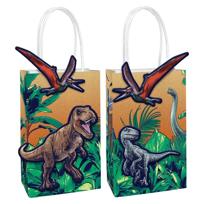 Jurassic World Into The Wild Kraft Bags | 8ct - Zurchers