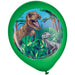 Jurassic World Into The Wild Latex Balloons 12" | 5ct - Zurchers