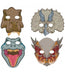 Jurassic World Into The Wild Paper Masks | 8ct - Zurchers